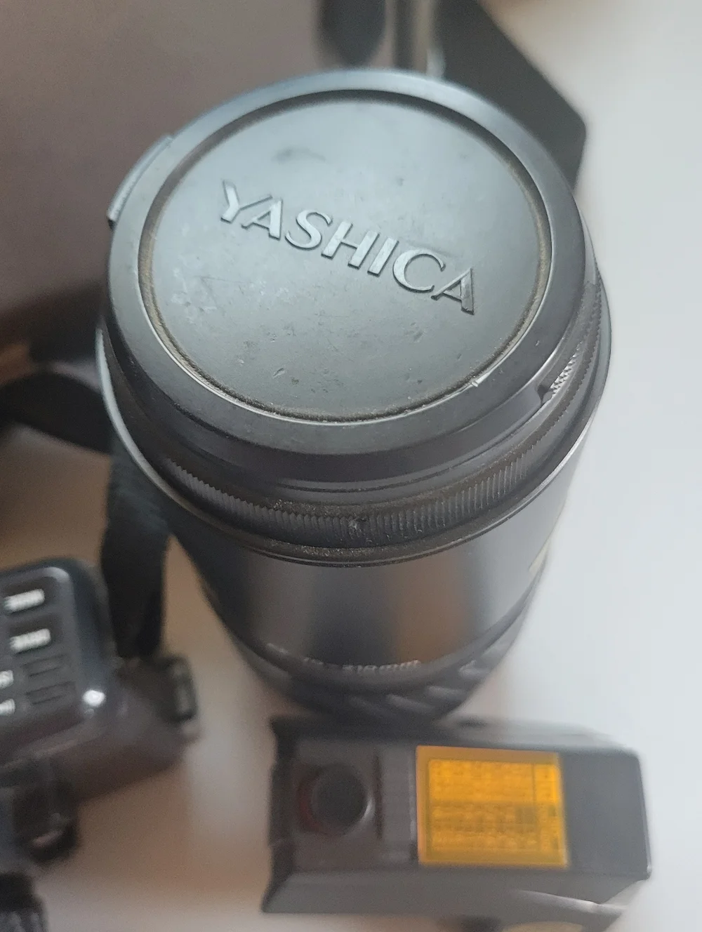 Yashica Black Film SLR Camera with Black 70-210mm Lens(DW)